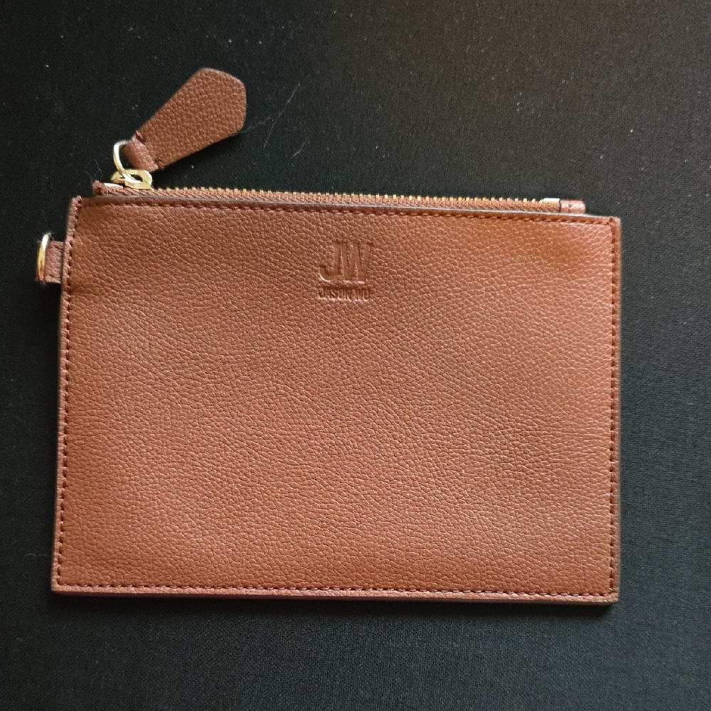 JW PEI Brown Leather Pouch